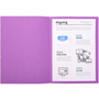 EXACOMPTA SUBCARPETA FOREVER 170 A4 LILA 100-PACK 420016E